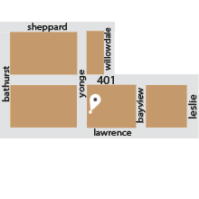 lime Asian Yonge Delivery Map